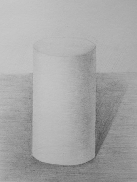 Цилиндр карандашом