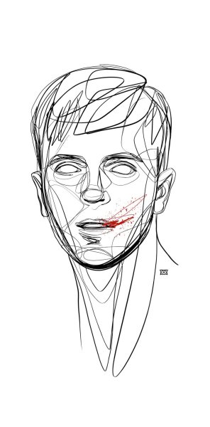 Антон Шастун для срисовки