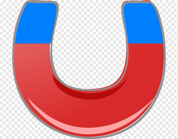 Магнит красно синий