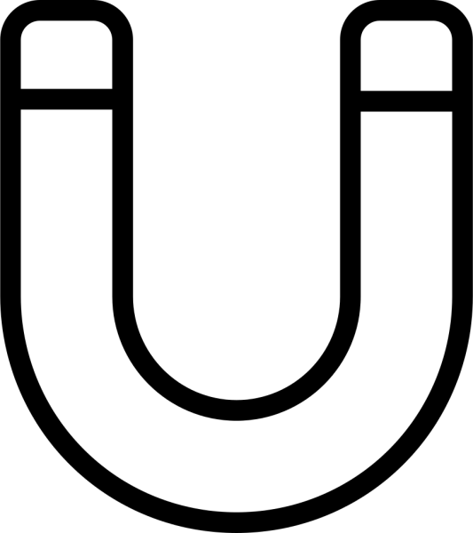 Магнит иконка вектор