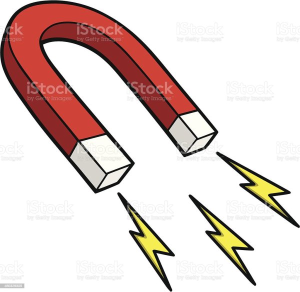 Магнит притягивает рисунок