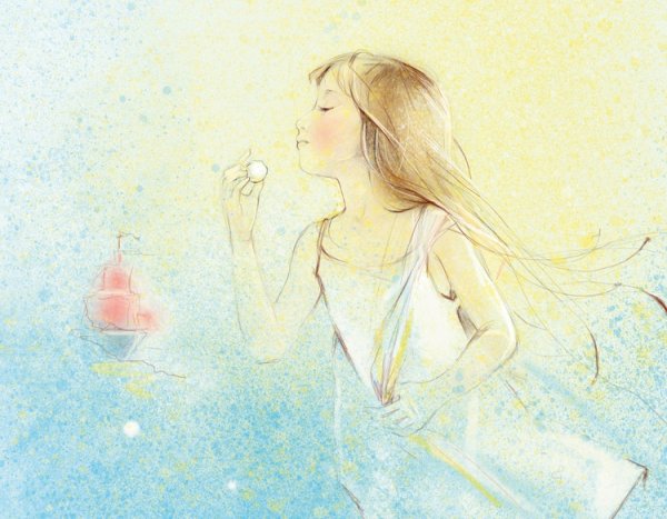 Акварель "бабочка"