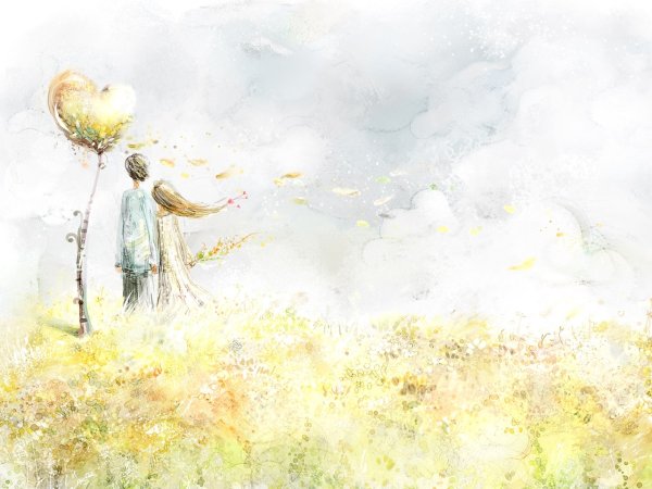 Весенние мотивы в акварели