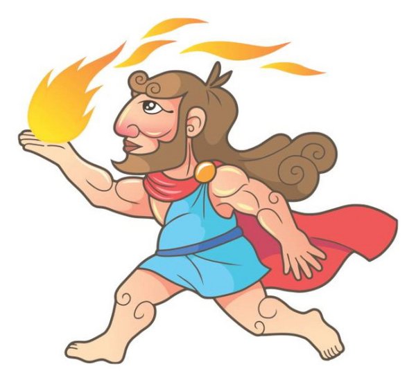 Прометей раскраска