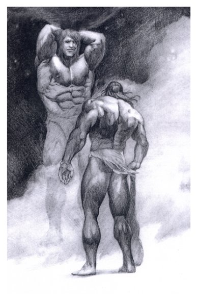 Прометей с огнем древняя Греция