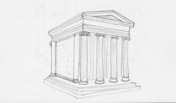 Парфенон Греция фасад