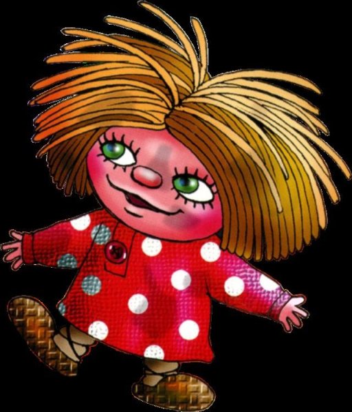 Домовенок Кузя на метле