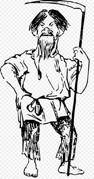 Крестьянка в народном костюме