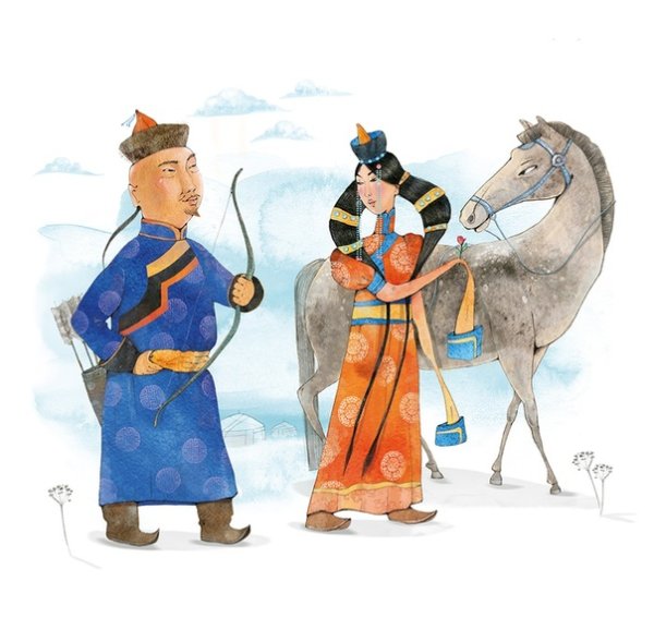 Бурятские рисунки