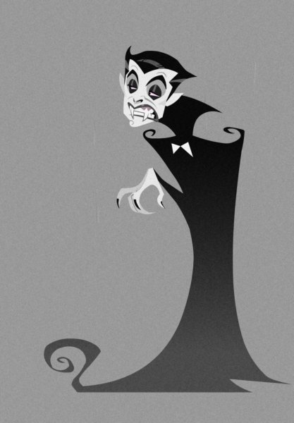 Граф Дракула мультяшный