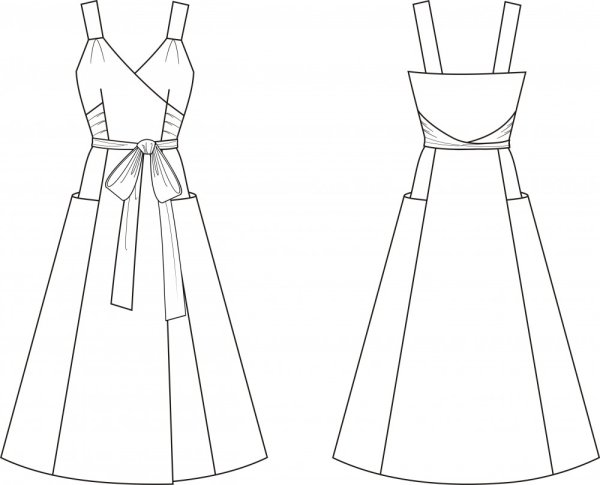 Моделирование сарафана