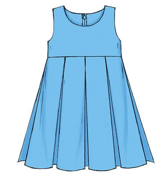 Детские платья лекала