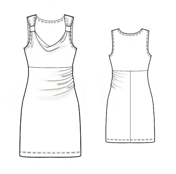 Моделирование лифа сарафана