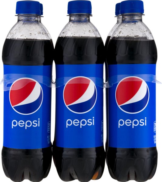 Бутылка пепси колы