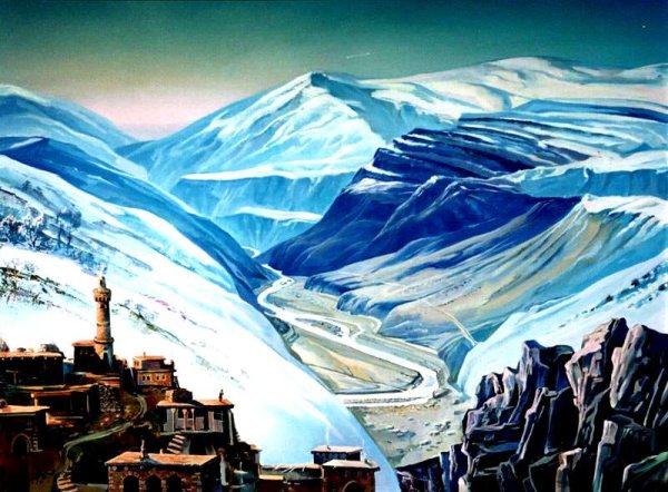 Художник Шариф Шахмарданов