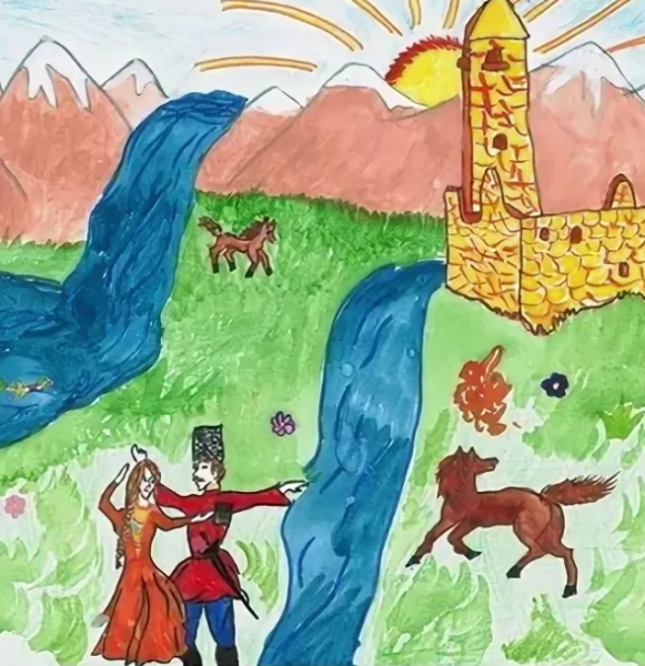 Дагестан рисунок