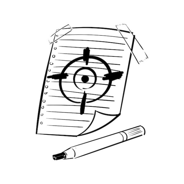 Цель рисунок