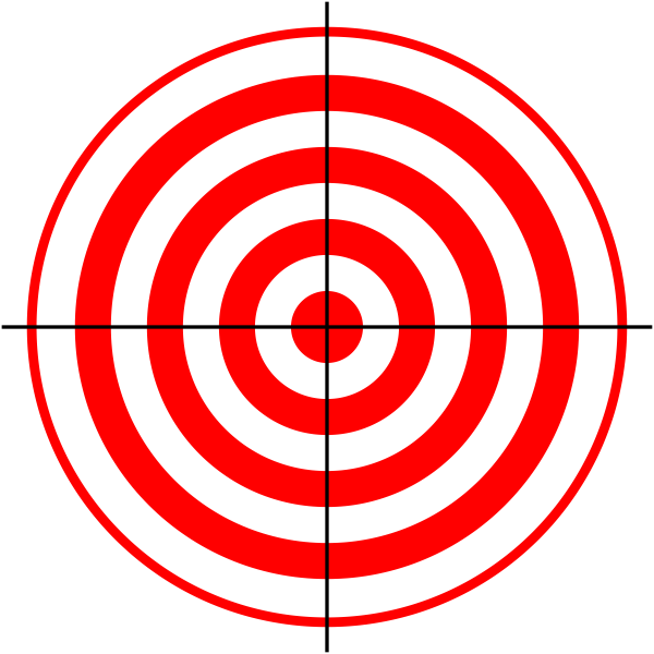 Цель на прозрачном фоне