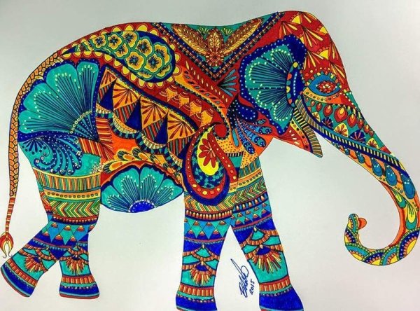 Индийский слон Meissen