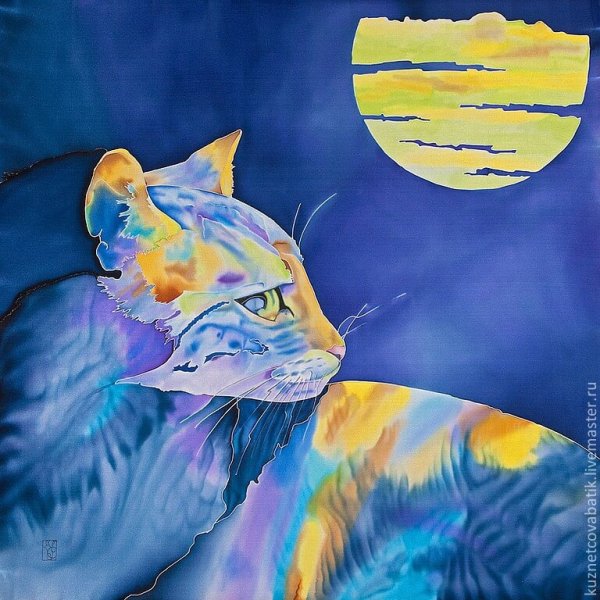 Сибирцева Вера батик котик