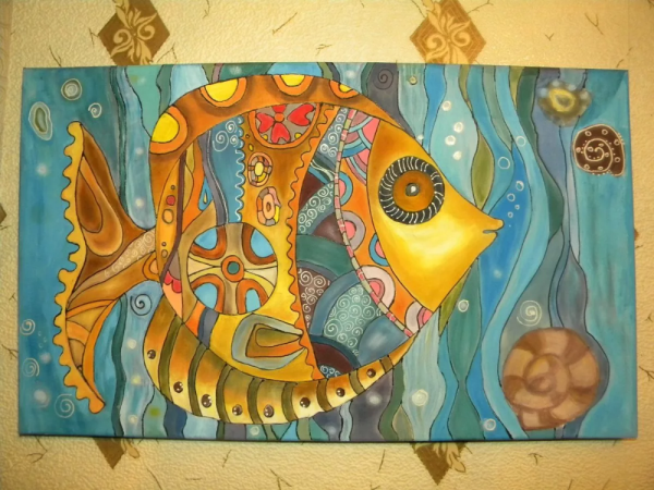 Батик Влада Суровегина