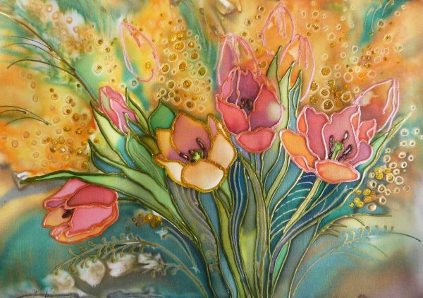 ДПИ холодный батик