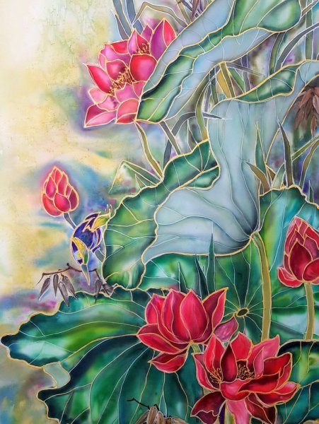 Искусство холодного батика