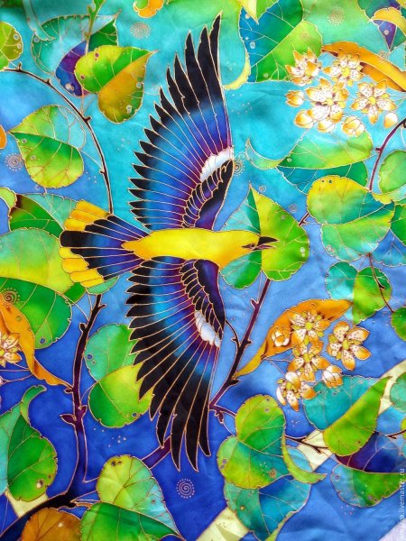 Батик картины