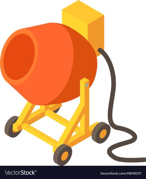Бетономешалка мультяшный