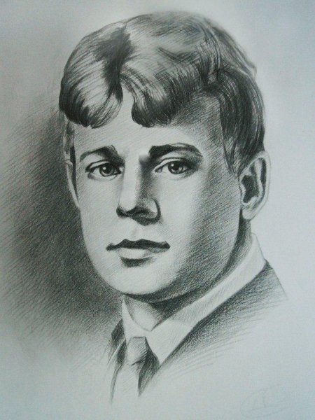 Есенин портрет