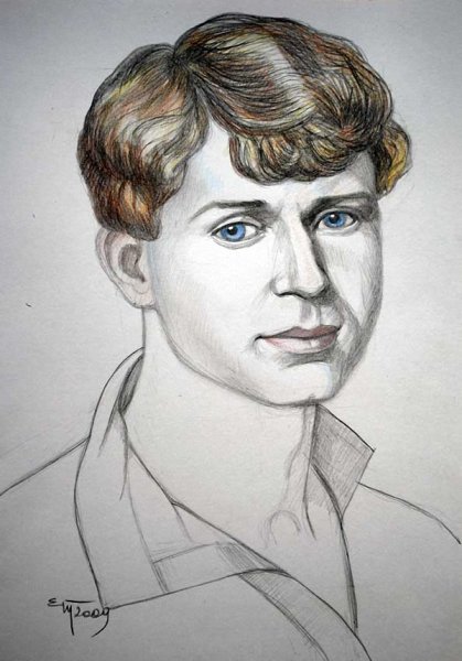 Портрет Сергея Есенина Есенина