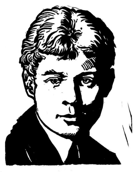 Портрет Есенина