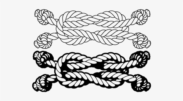 Орнамент веревка