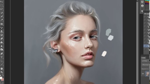 Рисование в фотошопе на графическом планшете