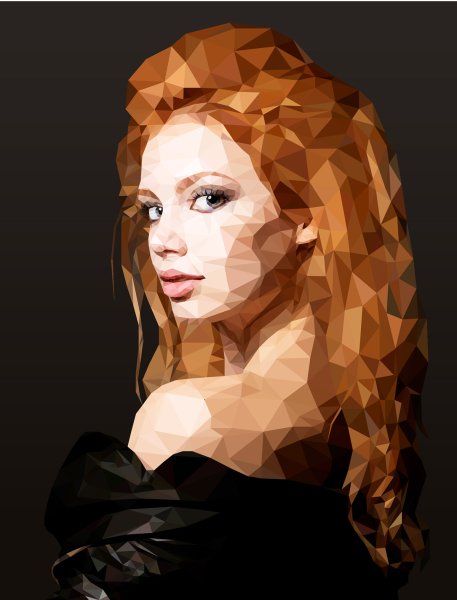 Adobe Illustrator портрет