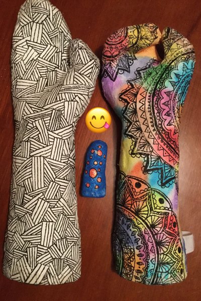 Смешные надписи на гипсе