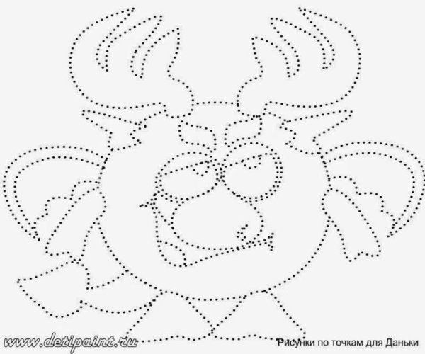 Вышивка по точкам