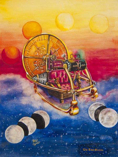 Изображение машины времени