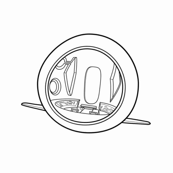 Машина будущего раскраска для детей