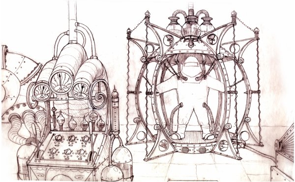 Чертежи машины времени