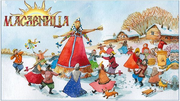 Рисование Масленица