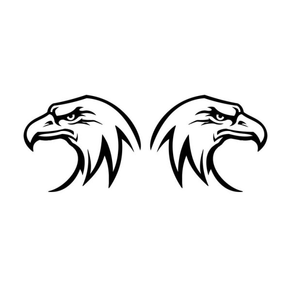 Стилизованная голова орла