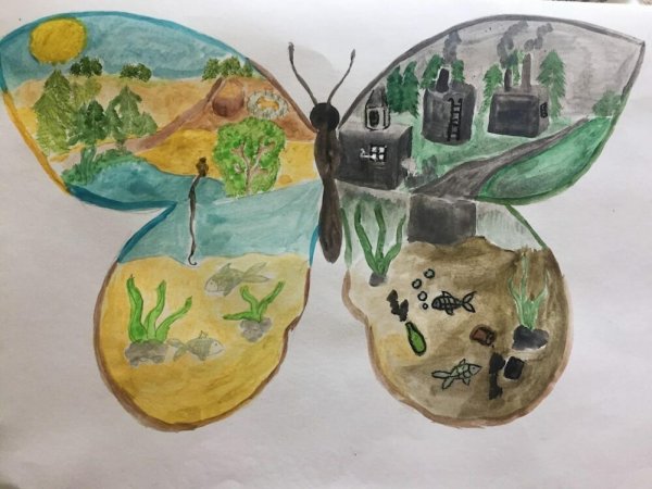 Экологический плакат