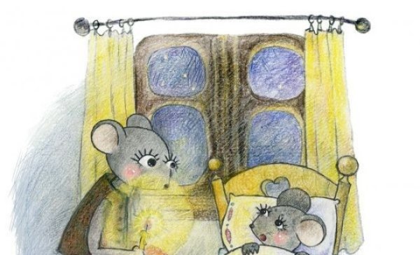 Сказка о глупом мышонке рисунок