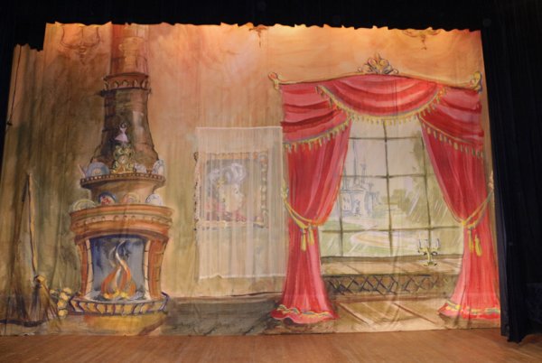 Декорации к спектаклю Щелкунчик в театре