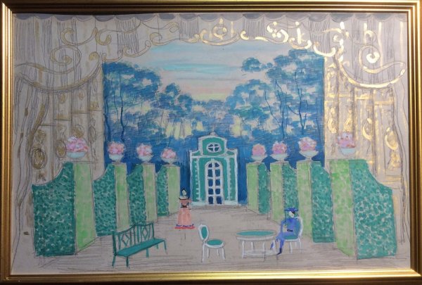 Морис Дени Сценография