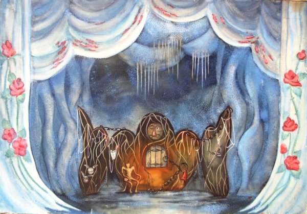 Сцена к спектаклю Снежная Королева