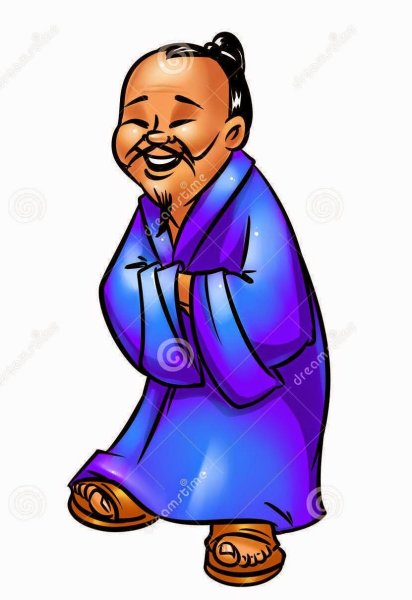 Китаец без фона