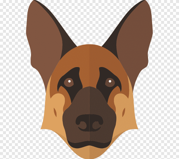 Маска собаки овчарки