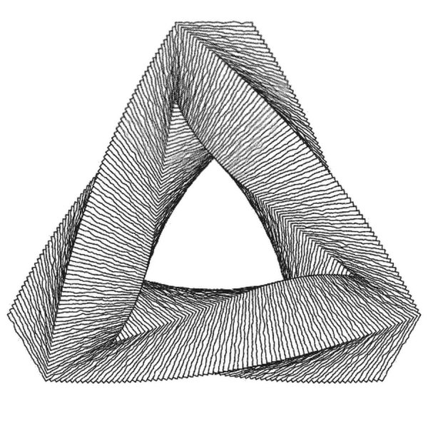 Лента Мебиуса треугольник